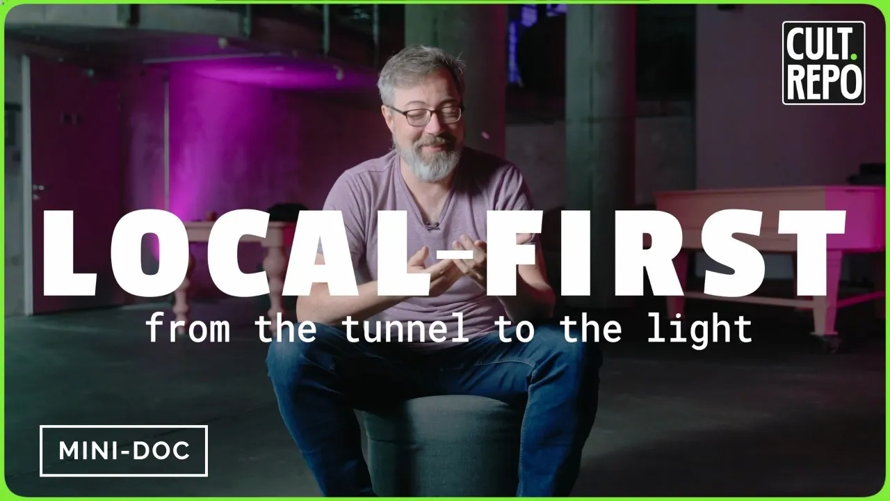 Film Local-First Software: Taking Back Control of Our Data
